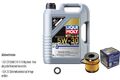 SCT Ölfilter 5L Liqui Moly Liter Special Tec F 5W-30 für Fiat Qubo 1.4