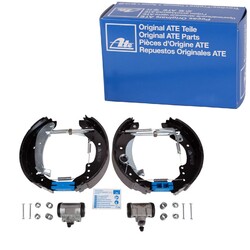 ATE BREMSBACKEN-SATZ HINTERACHSE PASSEND FÜR CITROËN JUMPER FIAT DUCATO PEUGEOT