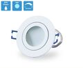 LED Einbaustrahler dimmbar kaltweiß Weiß Decken Spots Lampe 5W 230V IP44 GU10