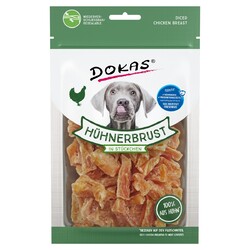 Dokas Hühnerbrust in Stückchen 70 g, Hundesnack, UVP 1,99 EUR, NEU