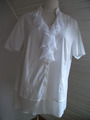 Basler - traumhafte,moderne,leichte Bluse mit Volant Gr. 44 neuw.