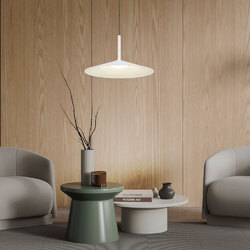 Pendelleuchte Hängelampe Esszimmerleuchte Höhenverstellbar weiß LED Wohnzimmer