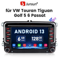 7" Autoradio GPS  Für VW Caddy Life Carplay Navi DAB+ 6GB+128GB WIFI SWC USB 4G+