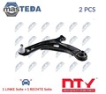 ZWD-TY-109 LINKS RECHTS QUERLENKER SATZ VORNE OUTER NIEDRIGER NTY 2PCS NEU
