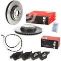 Brembo Bremsscheiben 348mm + Bremsbeläge Vorne passend für BMW 3 E91 E92 E93 E90