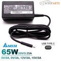 Delta 65W Slim AC Adapter USB Typ-C Netzteil für Toshiba Portege X20W-D-BTO