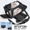 Hundebox Hundetransportbox faltbar Transportbox für Reise & Auto, 50x34x34 cm