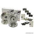 NK BREMSSCHEIBEN + BELÄGE VORNE + HINTEN passend für FORD KUGA 3 III MK3