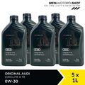Original Audi 0W-30 504.00 / 507.00 Longlife III 3 FE 5x1 Liter = 5 Liter