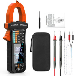 BTMETER Zangenmultimeter Multimeter AC DC Amperemeter Strommesszange Stromzange