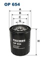FILTRON Ölfilter OP 654 Anschraubfilter für ASTON JAGUAR DB7 X300 XJ DAIMLER UNF