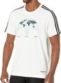 adidas Originals Herren T-Shirt Streetwear Grafik United Trefoil Logo schwarz