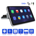 10.1" Android 13 Single 1 DIN Autoradio Carplay GPS Navi BT5.0 4+32GB DSP DAB BT