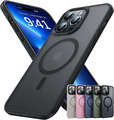 Hülle für iPhone 15 14 13 12 11 Pro Max Handy Schutz Case Kamera Schutz Magsafe