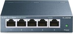 TP-Link TL-SG105 5-Ports Gigabit Netzwerk Switch bis 2000 MBit/s im Vollduplex