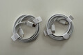 2x Apple Ladekabel USB-C auf USB-C Original Entnommen 1 M Kabel iPhone 15 16 Pro