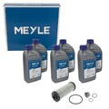 MEYLE Getriebefilter Satz + 6L Getriebeöl für AUDI SEAT SKODA VW DQ500 DQ400E