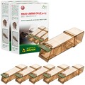 Mausefalle 6x Lebendfalle Mäuseabwehr Köderfalle Mausfalle Abwehr Schutz Frei