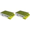 2x MANN-FILTER Biofunctional Pollenfilter Innenraumfilter für Allergiker FP 2952