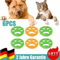 6 PCS Haustier Haarentferner Wäsche Tierhaarentferner Für Katzenfell Hundehaar