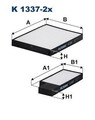 Filtron K 1338A Filter, Innenraumluft für FORD Heizung/Lüftung