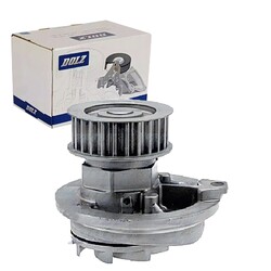 DOLZ WASSERPUMPE MIT RIEMENSCHEIBE passend für OPEL ASTRA CALIBRA FRONTERA KADET