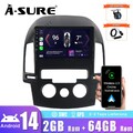 DAB+ 2G+64G Android 14 Autoradio Für Hyundai i30 2006-2011 Carplay GPS Bluetooth