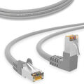CAT 6 Patchkabel 90° Winkelkabel Netzwerkkabel Ethernet LAN Internet Kabel DSL