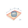 UFI Luftfilter 30.159.00 Filtereinsatz für CORSA COMBO X03 OPEL MERIVA X01 Tour