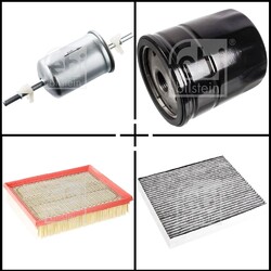 Febi Bilstein Filterset, Inspektionspaket für Ford GALAXY III FOCUS I Turnier