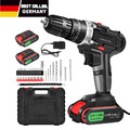 21V AKKUSCHRAUBER SET in Koffer Mit 2 Akkus LADEGERÄT 45Nm -NEU