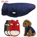 Wasserdicht Hundemantel Hundejacke Hundebekleidung Wintermantel Weste Warm !
