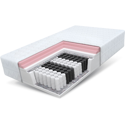 Matratze 140x200 Taschenfederkern 7 Zonen Visco MEMORY DUO 27 cm Komfort H2 H3