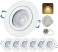 LED Einbaustrahler Bad GU10 7W IP44 Feuchtraum Einbauleuchte aus Aluminium 230V 