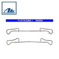 2x ATE Feder Bremssattel für TOYOTA YARIS KIA SEPHIA SHUMA SPORTAGE SUV 390594