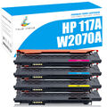 1-5 XXL Toner zu HP 117A W2070A Color Laser MFP 178nwg nw 179 fwg fnw 150nw 150a