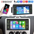 2+64G 7"Android14 Carplay Autoradio GPS Navi Für Ford Focus Transit C Max Mondeo