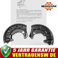 2x ANKERBLECH FÜR BREMSSCHEIBE VORNE FÜR VW GOLF 2 3 4 CABRIO BJ 88-02