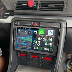 2+32G Für Audi A4 8E 8H B6 B7 2000-2009 DAB+ WiFi Android 13 Autoradio GPS Navi