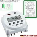 Digital LCD Zeitschaltuhr DC 12V 16A programmierbar Timer Schalter Elektronisch