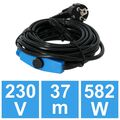 Rohrbegleitheizung Heizkabel Frostschutz Heizleitung 37m 582 Watt