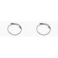 2X MAGNETI MARELLI ABS-SENSOR RADDREHZAHL HINTEN passend für BMW 1 2 3 4