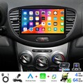 9" DAB+ Für Hyundai i10 2007-13 Carplay Android15 Autoradio BT GPS KAM MIK 4+64G