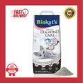 Biokat's Diamond Care Fresh mit Duft Feine Katzenstreu mit Aktivkohle und...