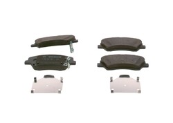 Bremsbelagsatz Scheibenbremse BOSCH 0 986 424 952 Low-Metallic für KIA RIO 4 YB