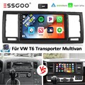DAB+ 32G Android 14 CarPlay Autoradio Für VW T6 Transporter Multivan GPS RDS KAM