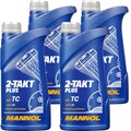 4 Liter 7204 MANNOL 2-Takt/ZWEITAKT Öl Plus API TC 2T MOTORÖL JASO FD MISCHÖL