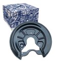 VAICO SPRITZBLECH BREMSSCHEIBE HINTEN LINKS passend für AUDI A3 SEAT ALTEA LEON 