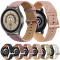 Premium Leder Uhrenarmband 20/22mm für Samsung Watch 4 5,Huami Amazfit,Huawei GT