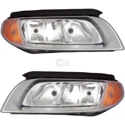 Halogenscheinwerfer Set L E D mit Motor für Volvo XC70 II BW H7 H9 H21W W5W